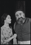 Mimi Turque and Paul Lipson in the stage production Fiddler on the Roof