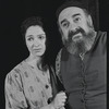 Mimi Turque and Paul Lipson in the stage production Fiddler on the Roof