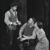 Paul Lipson, Mimi Turque and unidentified in the stage production Fiddler on the Roof