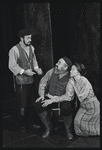 Paul Lipson, Mimi Turque and unidentified in the stage production Fiddler on the Roof