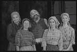 Paul Lipson, Peg Murray and unidentified others in the stage production Fiddler on the Roof