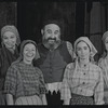 Paul Lipson, Peg Murray and unidentified others in the stage production Fiddler on the Roof