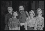 Paul Lipson, Peg Murray and unidentified others in the stage production Fiddler on the Roof