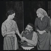 Paul Lipson, Peg Murray and unidentified in the stage production Fiddler on the Roof