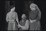 Paul Lipson, Peg Murray and unidentified in the stage production Fiddler on the Roof