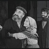 Paul Lipson, Susan Hufford and Michael Zaslow in the stage production Fiddler on the Roof