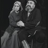 Paul Lipson and Susan Hufford in the stage production Fiddler on the Roof