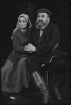 Susan Hufford and Paul Lipson in the stage production Fiddler on the Roof