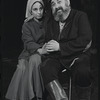 Susan Hufford and Paul Lipson in the stage production Fiddler on the Roof