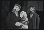 Paul Lipson, Susan Hufford and Michael Zaslow in the stage production Fiddler on the Roof