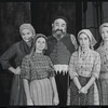 Peg Murray, Peggy Atkinson, Paul Lipson, Susan Hufford and Mimi Turque in publicity for the stage production Fiddler on the Roof
