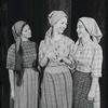 Peggy Atkinson, Mimi Turque and Susan Hufford in the stage production Fiddler on the Roof