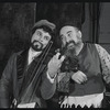 Paul Lipson and unidentified in the stage production Fiddler on the Roof