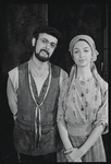 Peter Marklin and Mimi Turque in the stage production Fiddler on the Roof