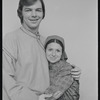 Michael Petro and Peggy Atkinson in publicity for the stage production Fiddler on the Roof