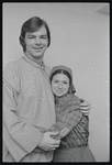 Michael Petro and Peggy Atkinson in publicity for the stage production Fiddler on the Roof