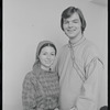 Peggy Atkinson and Michael Petro in publicity for the stage production Fiddler on the Roof