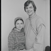 Peggy Atkinson and Michael Petro in publicity for the stage production Fiddler on the Roof