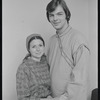 Peggy Atkinson and Michael Petro in publicity for the stage production Fiddler on the Roof