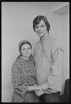 Peggy Atkinson and Michael Petro in publicity for the stage production Fiddler on the Roof