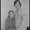 Peggy Atkinson and Michael Petro in publicity for the stage production Fiddler on the Roof