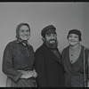 Mimi Randolph, Jan Peerce and Ruth Jaroslow in publicity for the stage production Fiddler on the Roof