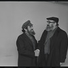 Jan Peerce and Paul Lipson in publicity for the stage production Fiddler on the Roof