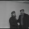 Jan Peerce and Paul Lipson in publicity for the stage production Fiddler on the Roof
