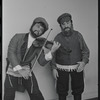 Jan Peerce and unidentified in publicity for the stage production Fiddler on the Roof