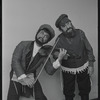 Jan Peerce and unidentified in publicity for the stage production Fiddler on the Roof