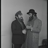 Jan Peerce and unidentified in publicity for the stage production Fiddler on the Roof