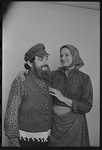 Jan Peerce and Mimi Randolph in publicity for the stage production Fiddler on the Roof