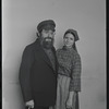 Jan Peerce and unidentified in publicity for the stage production Fiddler on the Roof