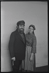 Jan Peerce and unidentified in publicity for the stage production Fiddler on the Roof