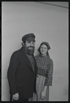 Jan Peerce and unidentified in publicity for the stage production Fiddler on the Roof