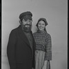 Jan Peerce and unidentified in publicity for the stage production Fiddler on the Roof