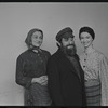 Mimi Randolph, Jan Peerce and unidentified in publicity for the stage production Fiddler on the Roof