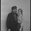 Jan Peerce and unidentified in publicity for the stage production Fiddler on the Roof