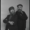 Jan Peerce and Paul Lipson in publicity for the stage production Fiddler on the Roof