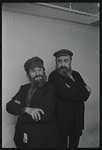 Jan Peerce and Paul Lipson in publicity for the stage production Fiddler on the Roof