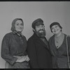 Mimi Randolph, Jan Peerce and Ruth Jaroslow in publicity for the stage production Fiddler on the Roof