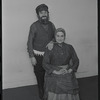 Jan Peerce and Mimi Randolph in publicity for the stage production Fiddler on the Roof