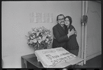 Jan Peerce and unidentified in publicity for the stage production Fiddler on the Roof