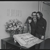 Jan Peerce and unidentified others in publicity for the stage production Fiddler on the Roof