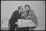 Jan Peerce and Mimi Randolph in publicity for the stage production Fiddler on the Roof