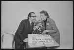 Jan Peerce and Mimi Randolph in publicity for the stage production Fiddler on the Roof