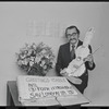 Jan Peerce in publicity for the stage production Fiddler on the Roof