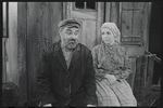 Joe Cusanelli and Laura Stuart in the stage production Fiddler on the Roof