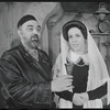 Joe Cusanelli and Laura Stuart in the stage production Fiddler on the Roof