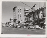 Main street, Walla Walla, Washington. Walla Walla is county seat of rich wheat producing county